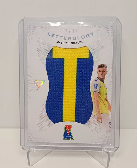 Zestaw kart Letterology "S*C*A*L*E*T" Mathieu Scalet Ekstraklasa 2024