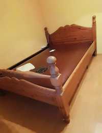 Łóżko drewniane duńskie wodne