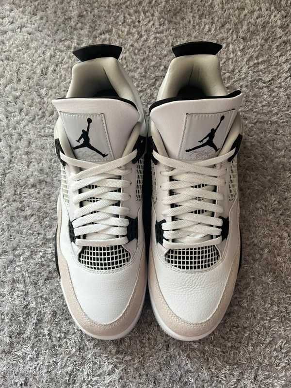 Nowe buty Nike_Jordan4_Retro_Military_Black Moda R.37.5