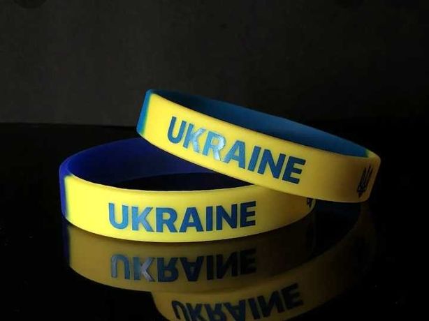 Браслет силиконовый "Украина"