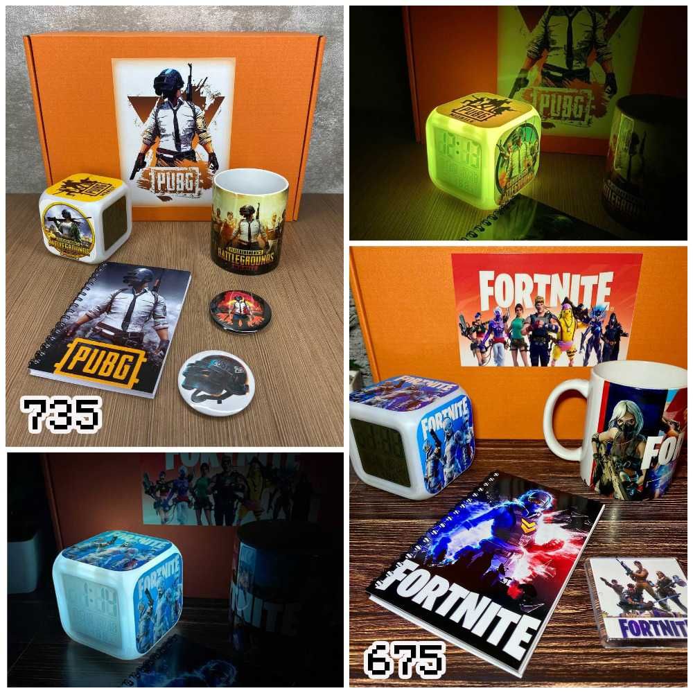 Набор Roblolox, Minecraft, stalker 2, fortnite, Пушин, Pubg и др.