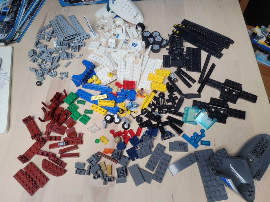 Zestaw Lego City - Szybki pościg 60138, 1 brak