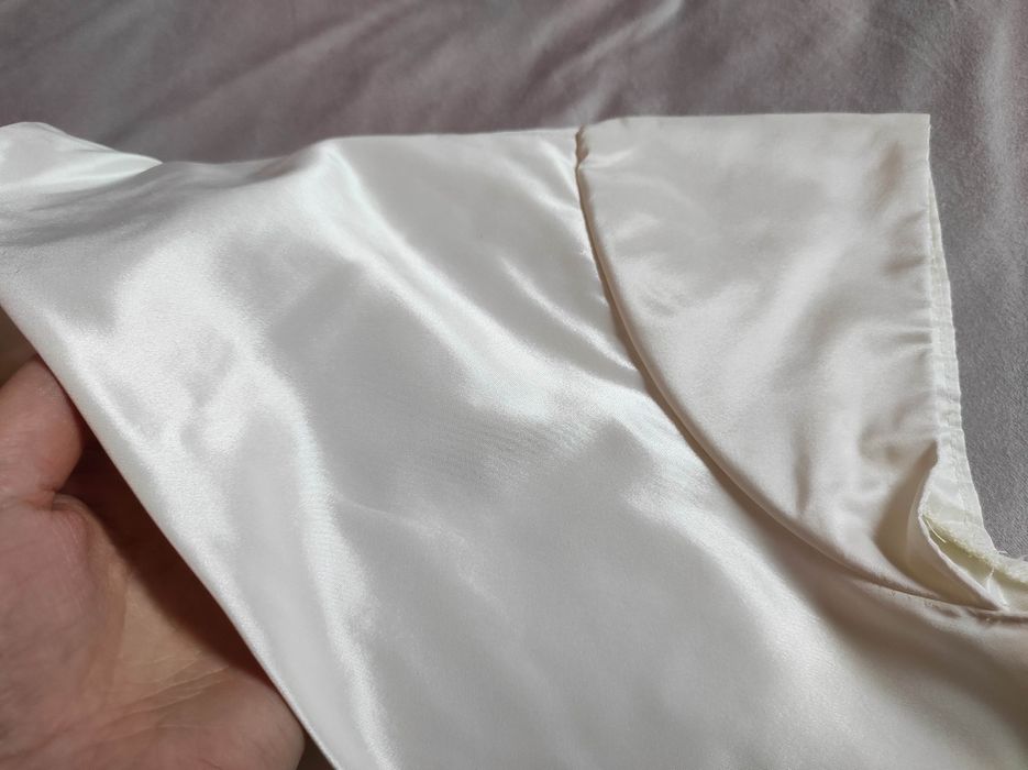 Bolerko ślubne ecru kość słoniowa 38 M