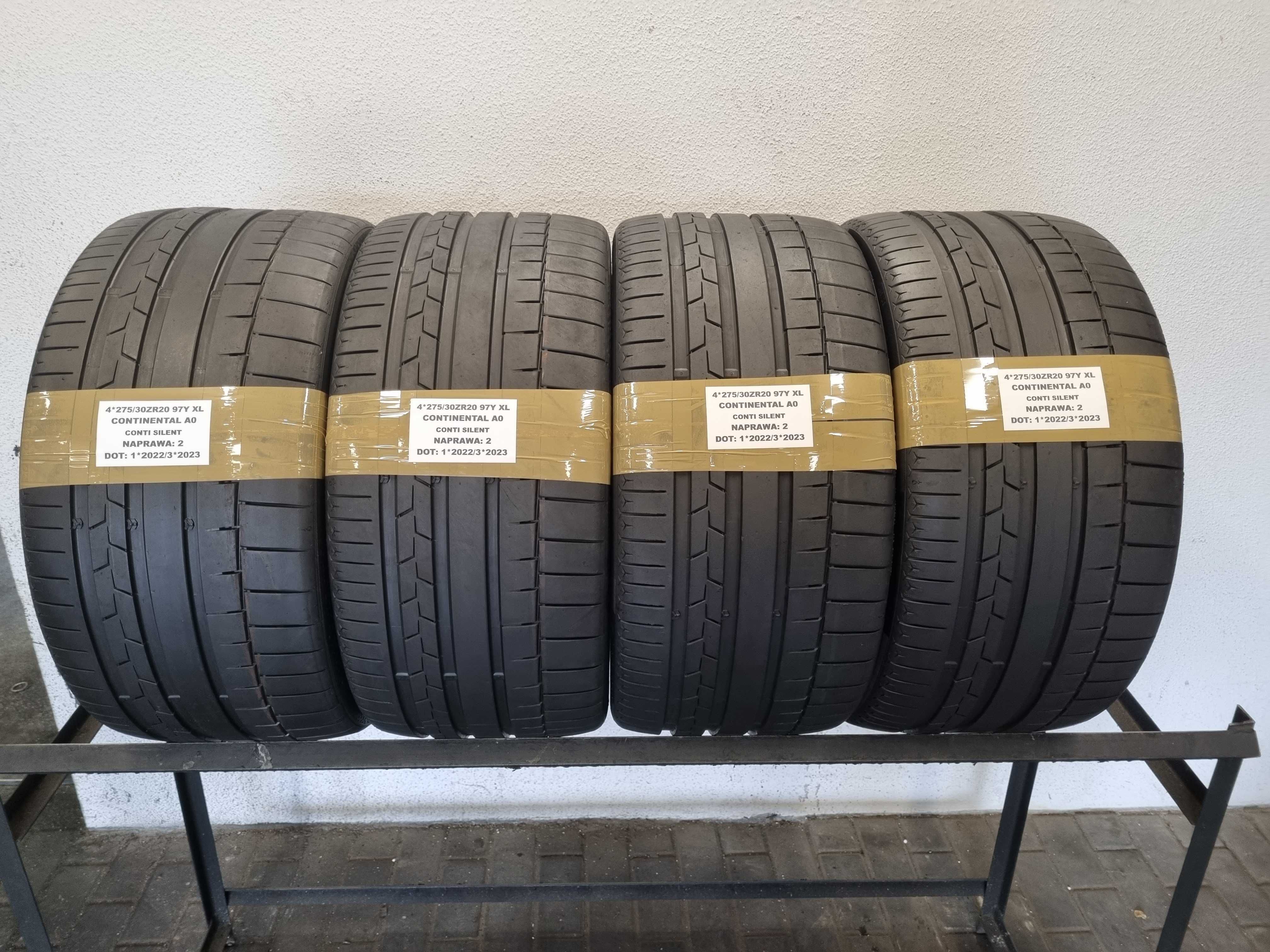 275/30/20 97Y XL Continental Sport Contact 6 Komplet 4SZT