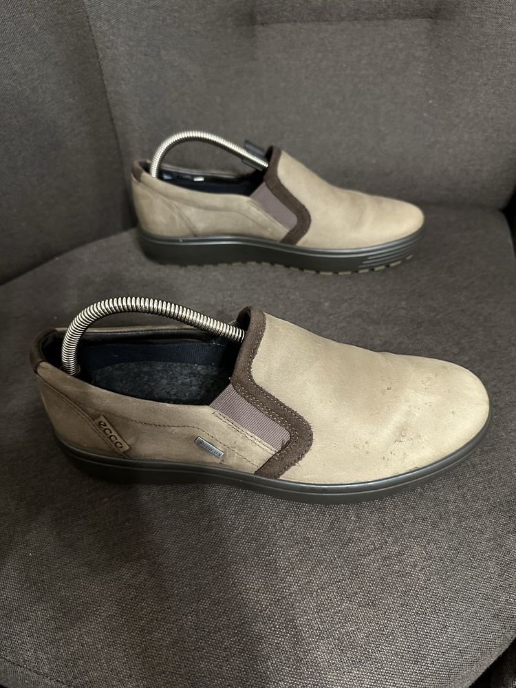 Ecco Soft 7 Tred Gore-Tex слипоны чоловiчi 42