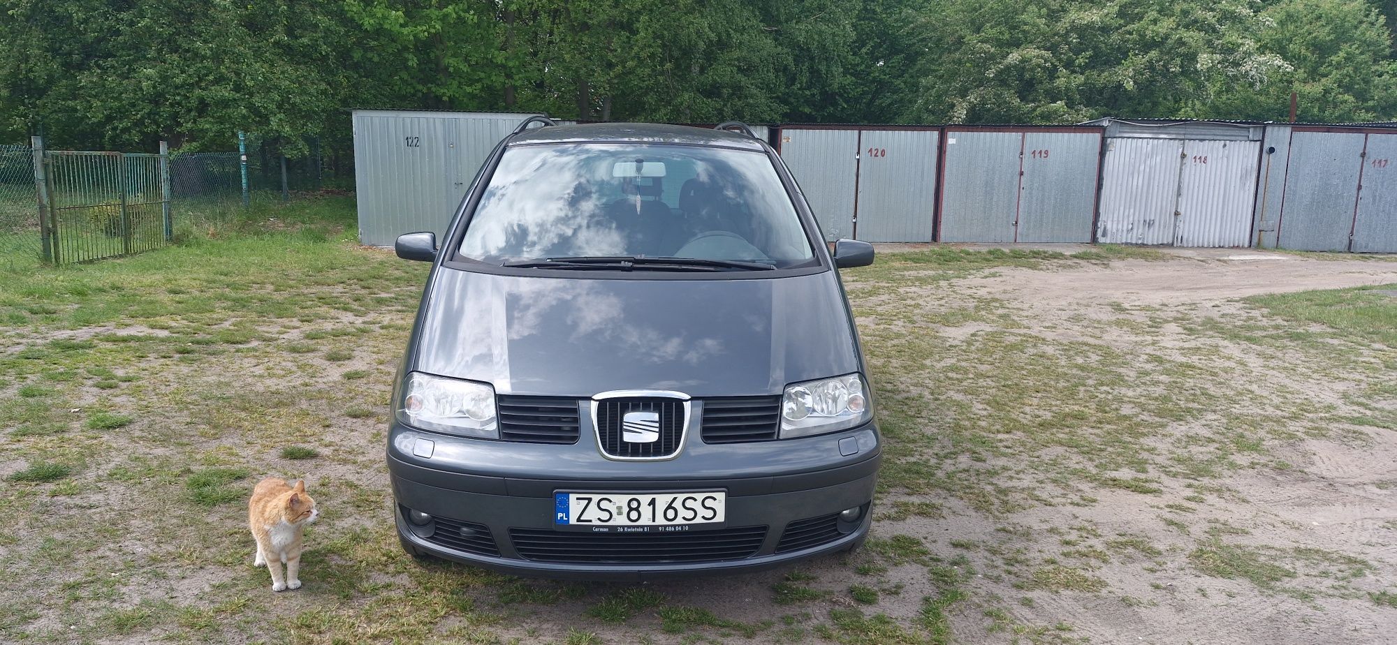 Seat Alhambra 2.0 TDI w dobrym stanie.