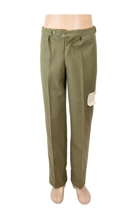 spodnie gabardynowe oficera wojsk lądowych prl rozmiar s