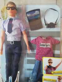 Ken z akcesoriami partner Barbie mąż Barbie lalka chłopak