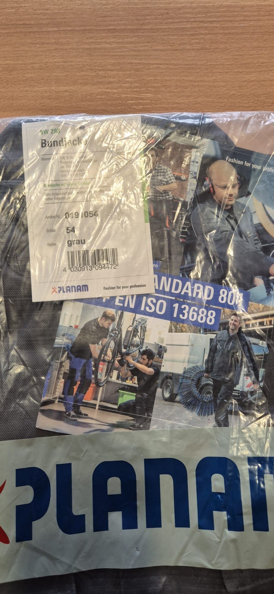 Ubrania robocze.