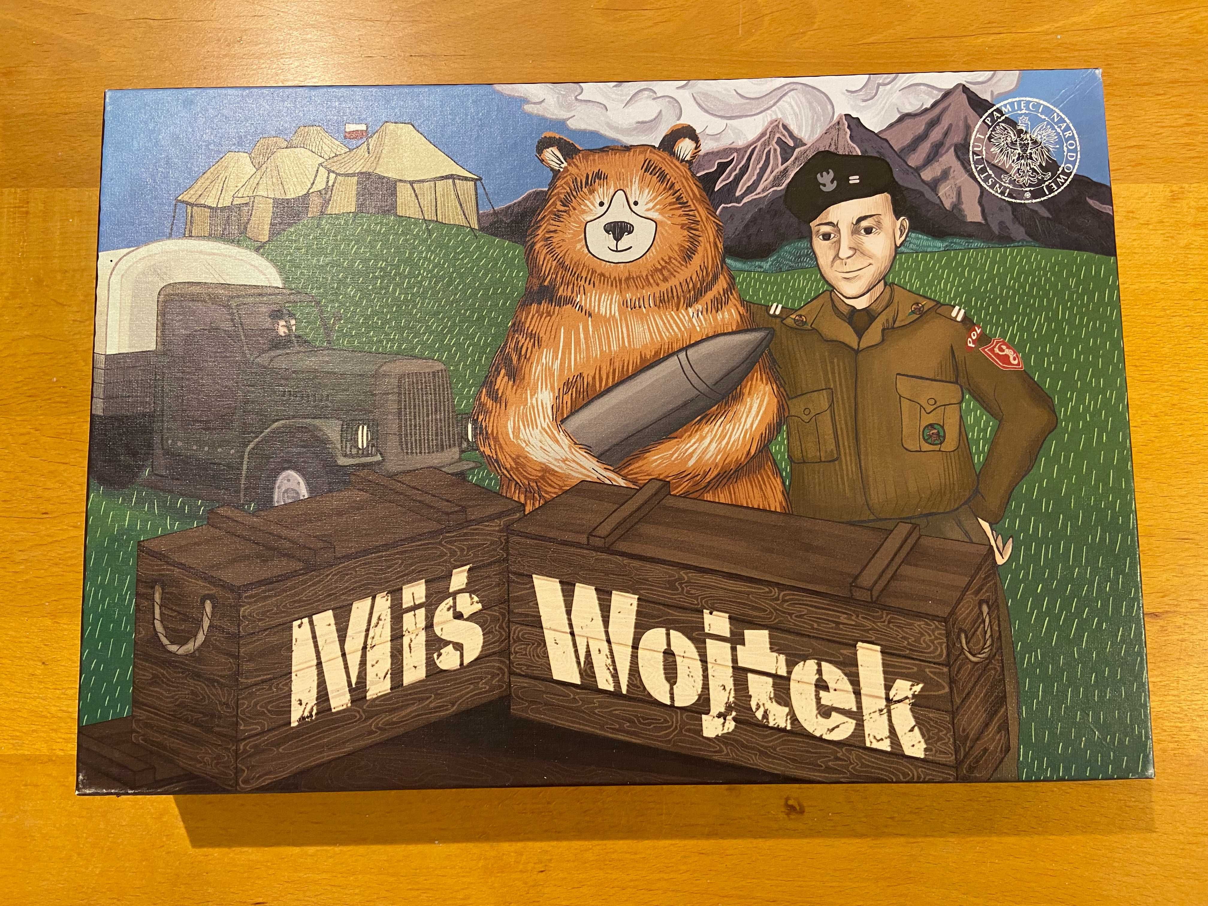 Gra planszowa Miś Wojtek dla całej rodziny