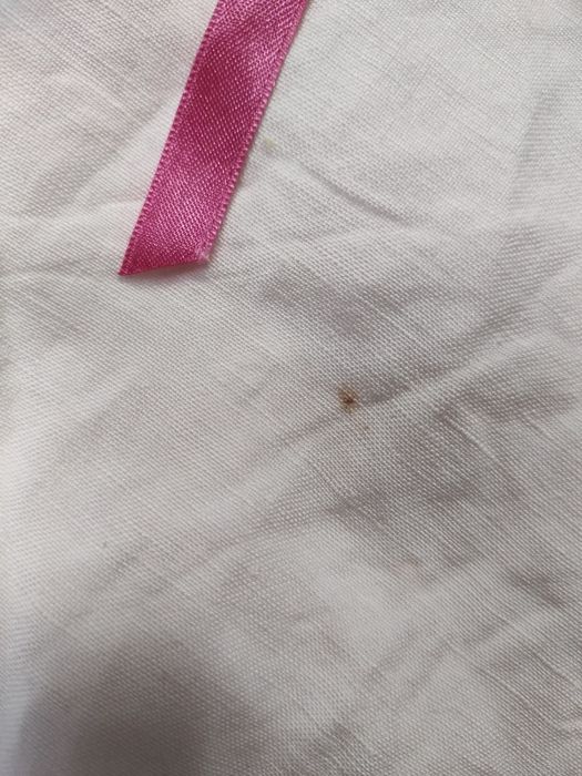 Zestaw góra i dół spódniczka i top len dziewczynka rozmiar 4-5 lat.