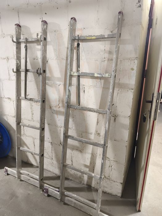 rusztowanie drabinowe / podest roboczy,