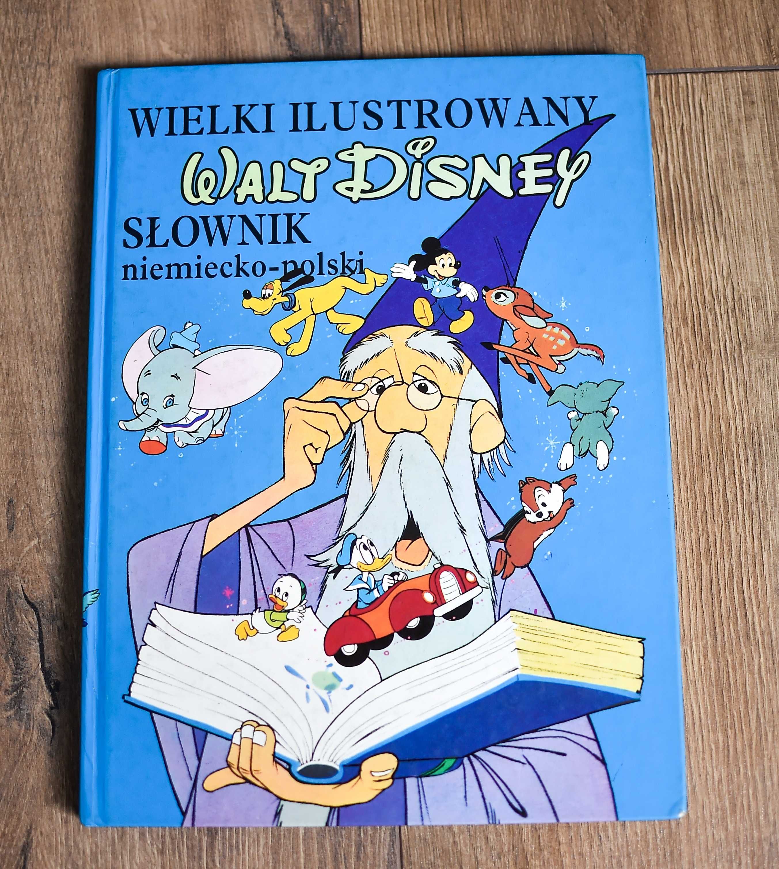 Książka # Wielki Ilustrowany Słownik Walt Disney - Niemiecko Polski