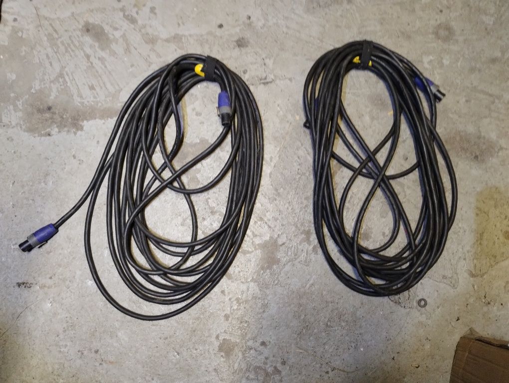 Przewody kable głośnikowe neutrik 4mm