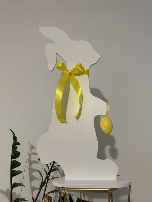 Figurka Zając Wielkanocny Dekoracja 62x27x11cm
