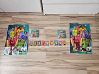 2 sztu Panini Family McDonalds Happy Meal Zestaw Plakat naklejki Women