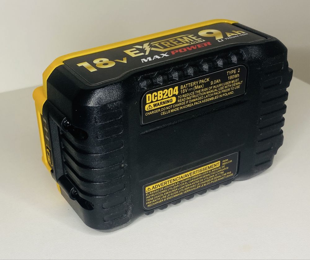 Akumulator Bateria do Dewalt XR/18v -9ah (9000mah)-2025