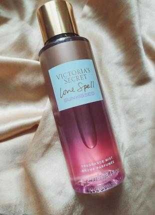 Спрей Victoria's Secret Love Spell Sunkissed  Виктория Сикрет Вікторія