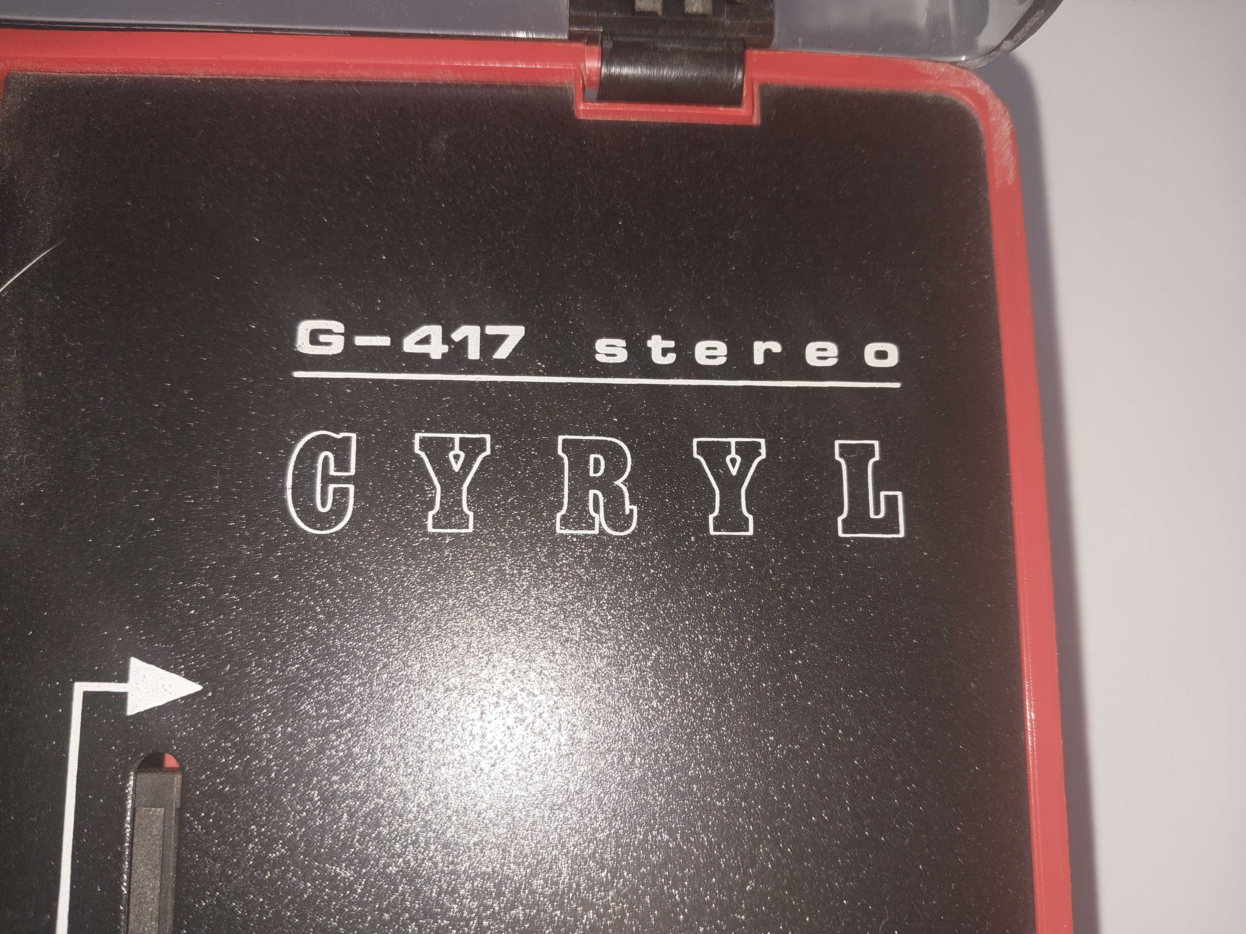 Adapter do winyli podłączany do radia Cyryl G-417 Unitra Fonika