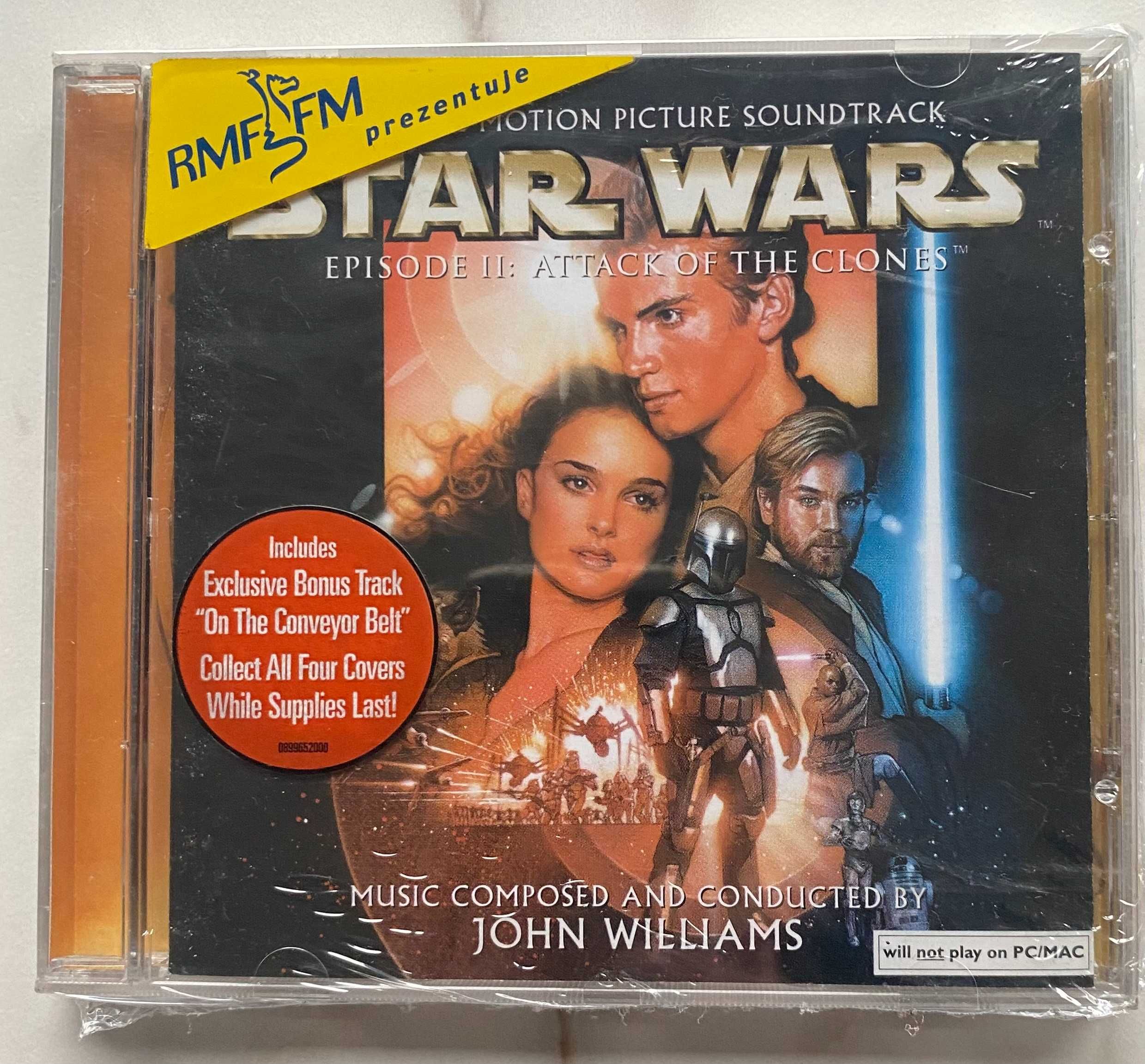 CD Star Wars Episode II Attack Of The Clones John NOWA w folii