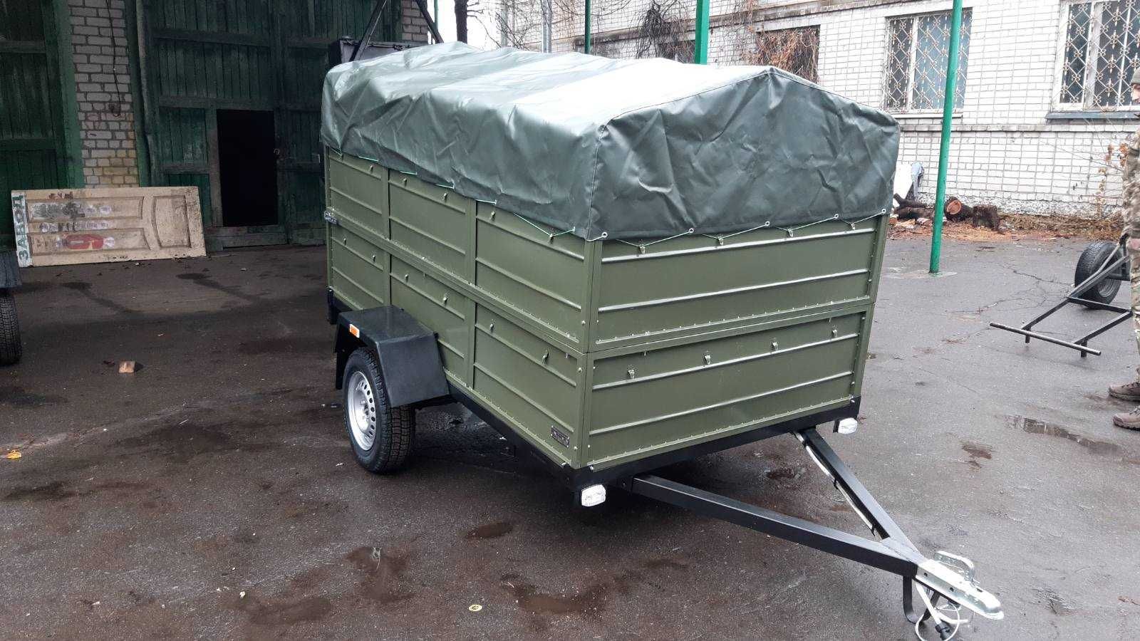 Прицеп удлиненный 2500на1300 с усиленным бортом 450 Новый Заводской!
