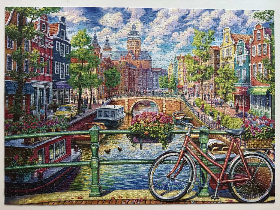 Puzzle 1000 Cobble Hill Amsterdam Canaln