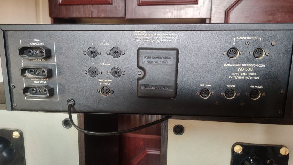 Zarezerwowane UNITRA WS 503 z kolumnami