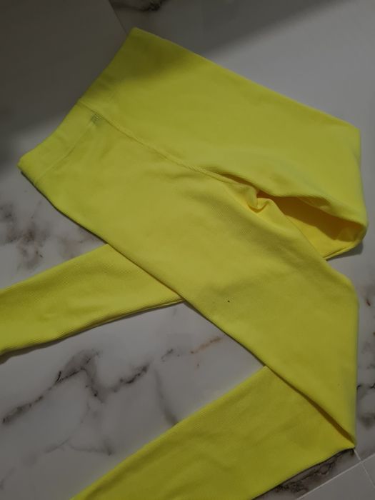 Legginsy prążkowane O'la Voga neonowe