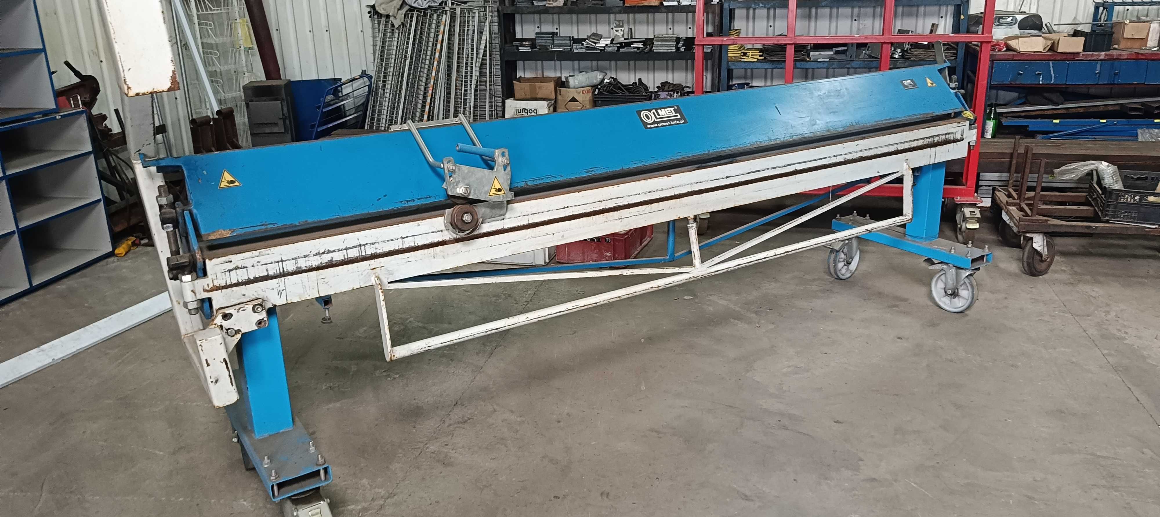 Zaginarka/giętarka do blachy OLMET Z20x3000