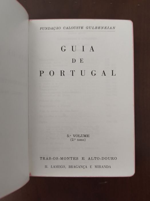 Guia de Portugal - Trás-os-Montes e Alto Douro (1.ª edição)
