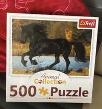 Puzzle układanka Trefl 500 kary koń