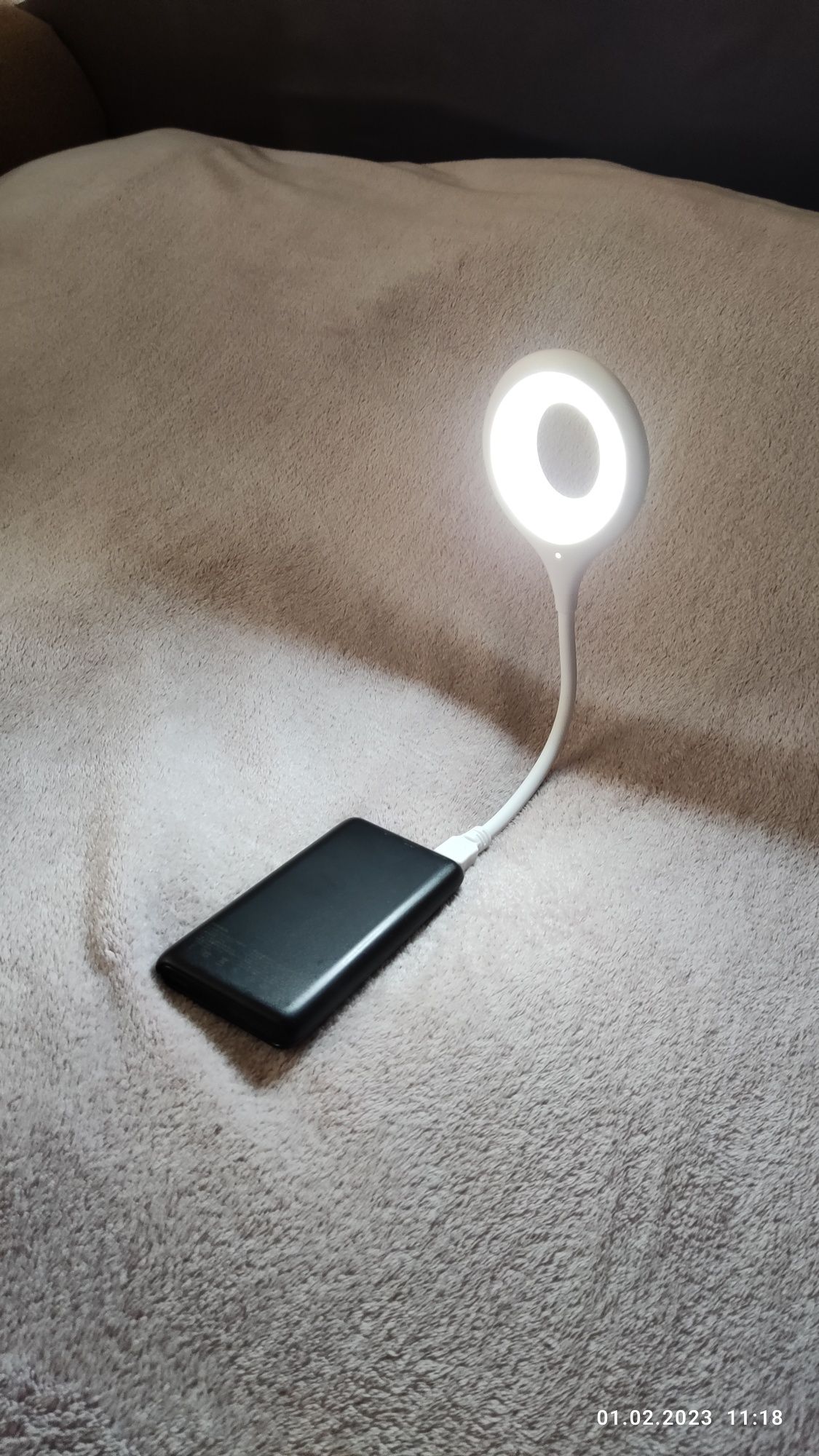 Гибкая USB лампа, LED светильник, гнучкий ліхтарик