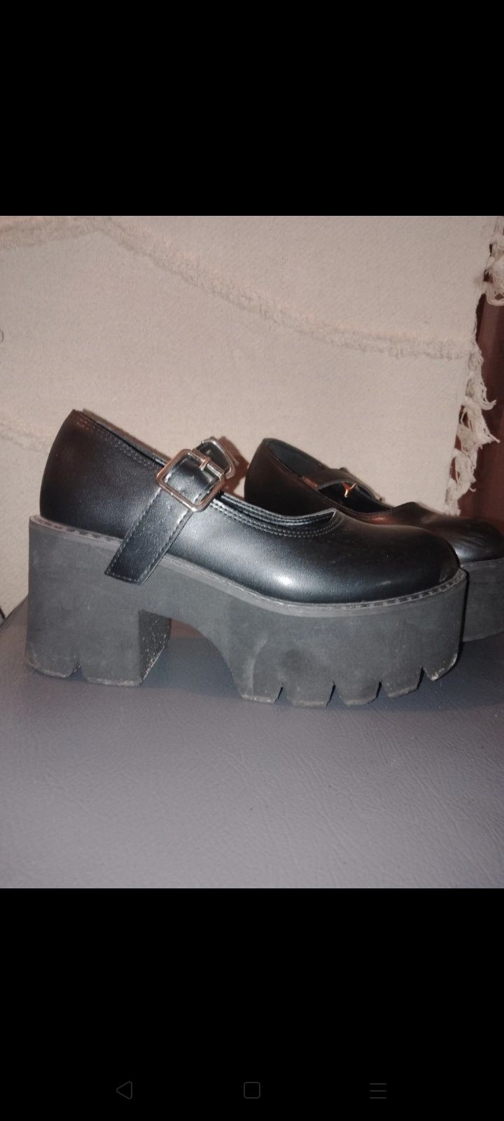 mary jane shein 36 platformy buty