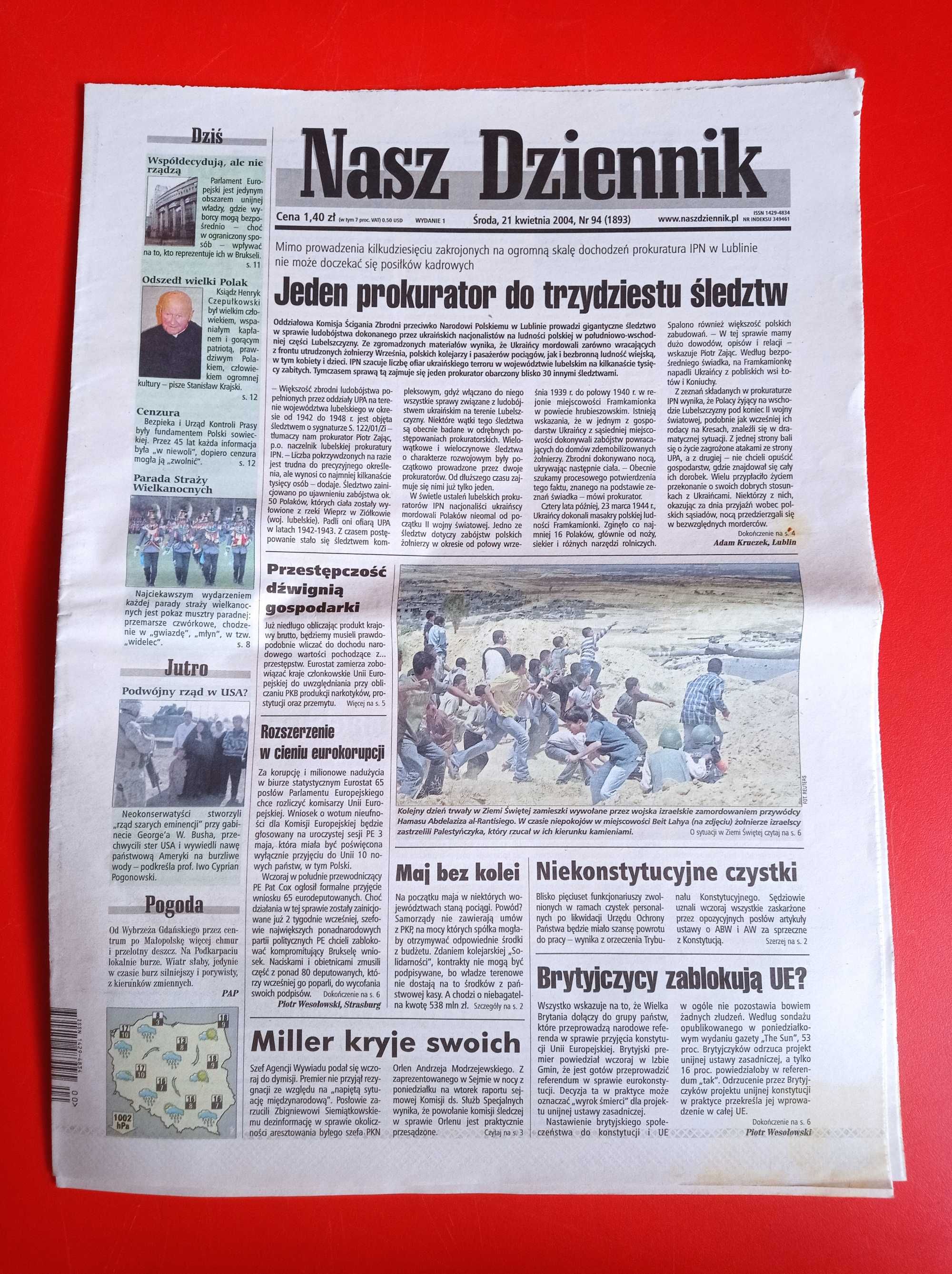 Nasz Dziennik, nr 94/2004, 21 kwietnia 2004