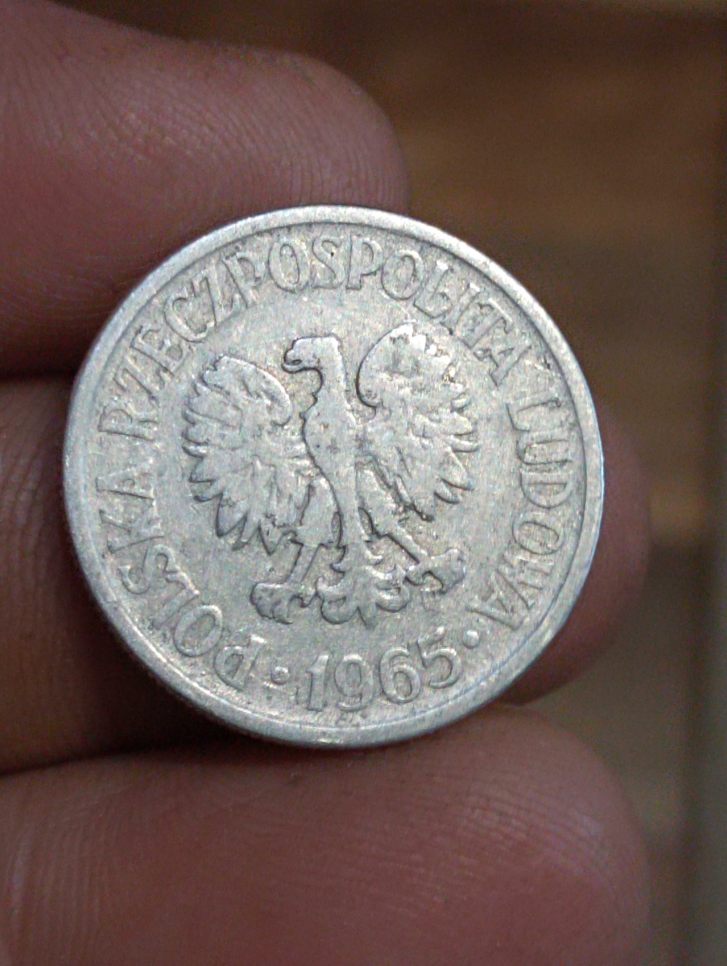 Sprzedam monete trzecia 50 groszy 1965 rok