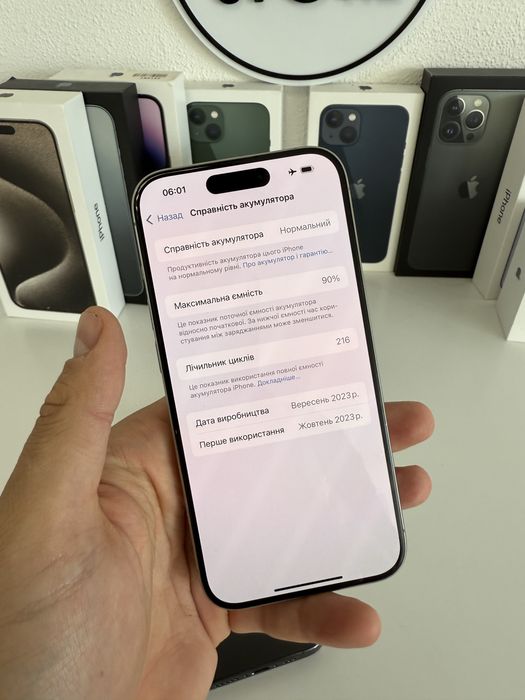 iPhone 15 Pro 512 Gb Blue Black Natural Global Магазин Гарантія. 3773