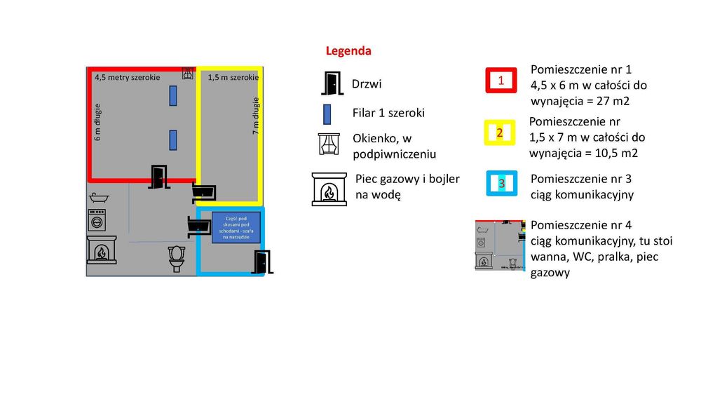 Wynajmę Magazyn / Przechowalnia rzeczy 
 Lokal / Self-storage 37m2