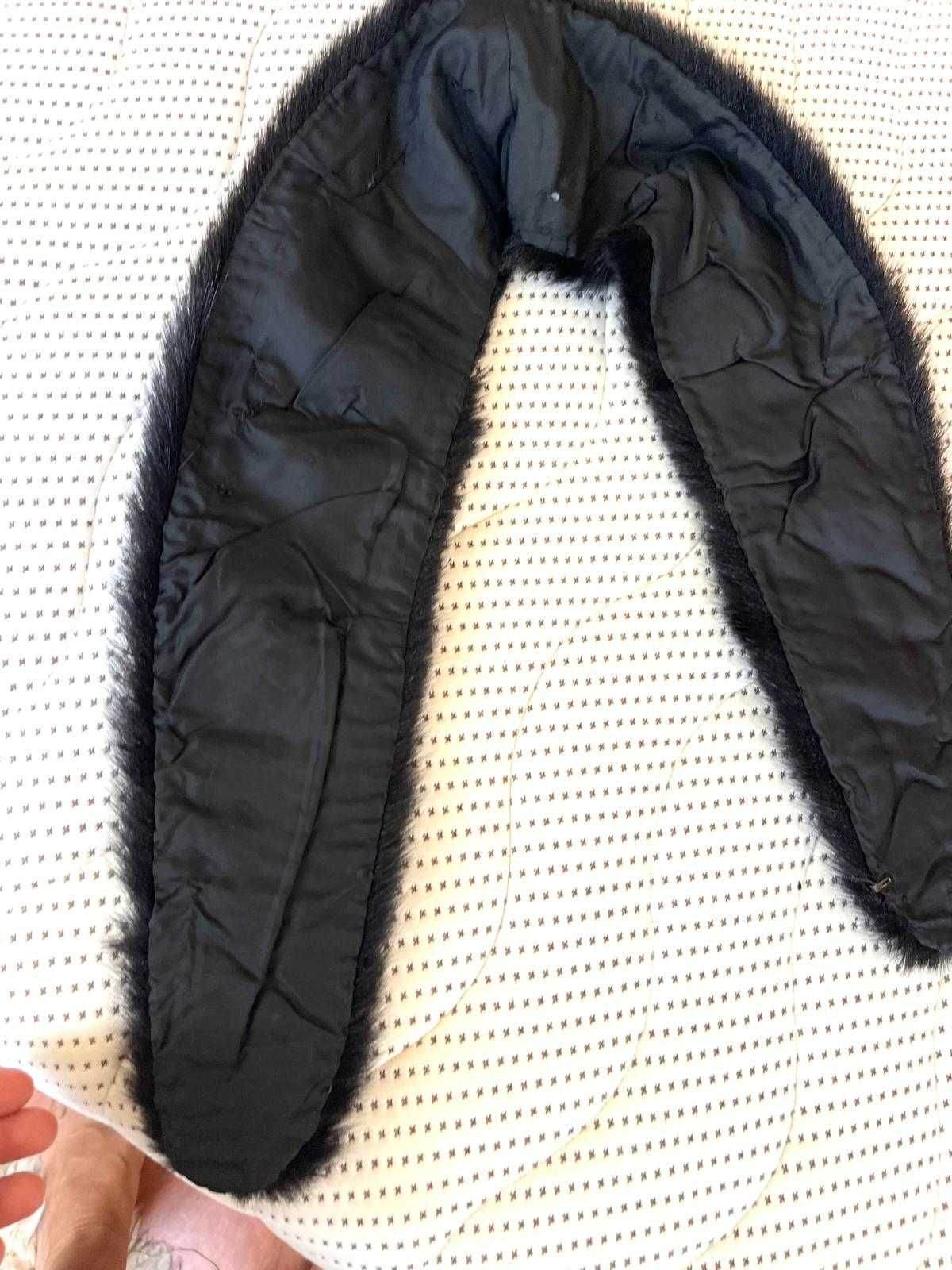 Conjunto de 3 Golas Luxuosas Vison Preto, Castanho e Raposa Marrom