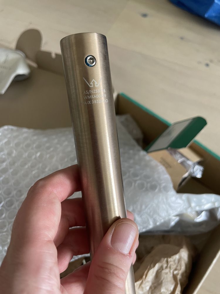 Hansgrohe Tecturis S bateria umywalkowa podtynkowa brąz szczotkowany