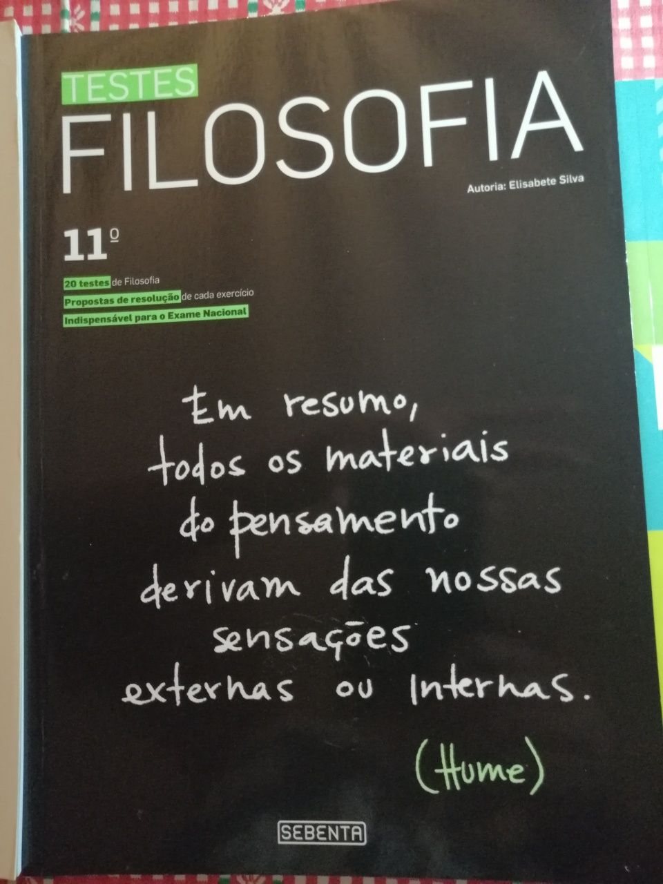 Livros de resumos e de testes-Filosofia 11° Ano