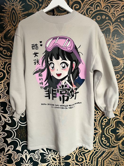 Sukienka Zara, 164 cm, motyw anime