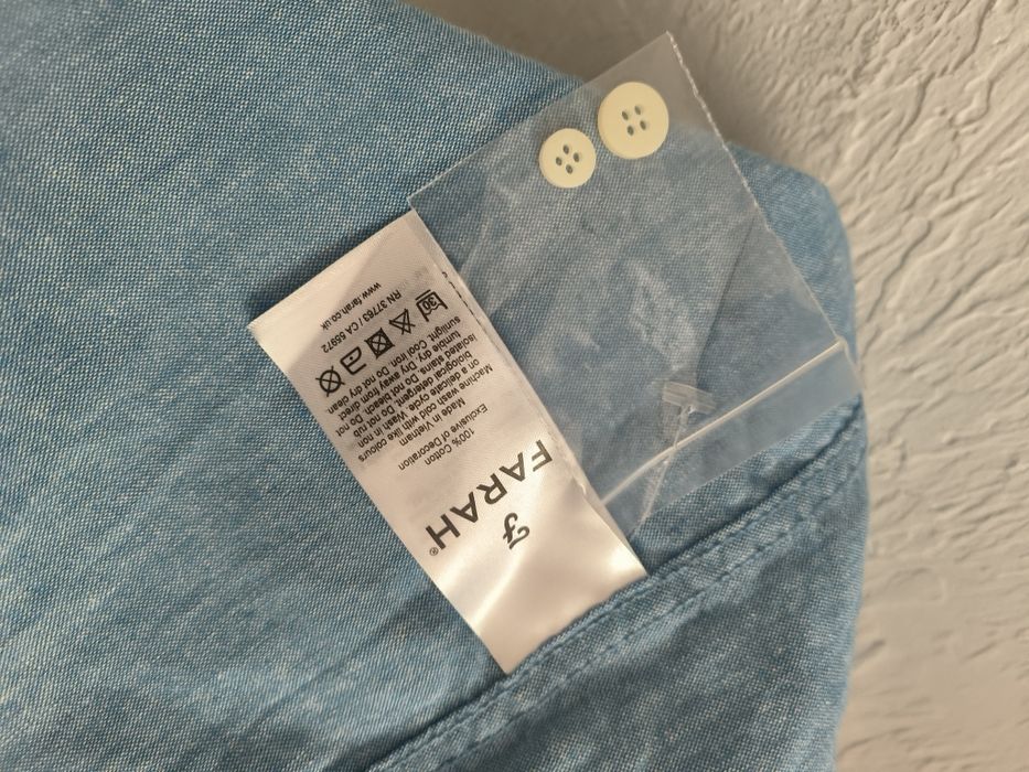 Nowa męska koszula Farah Slim Fit XXL