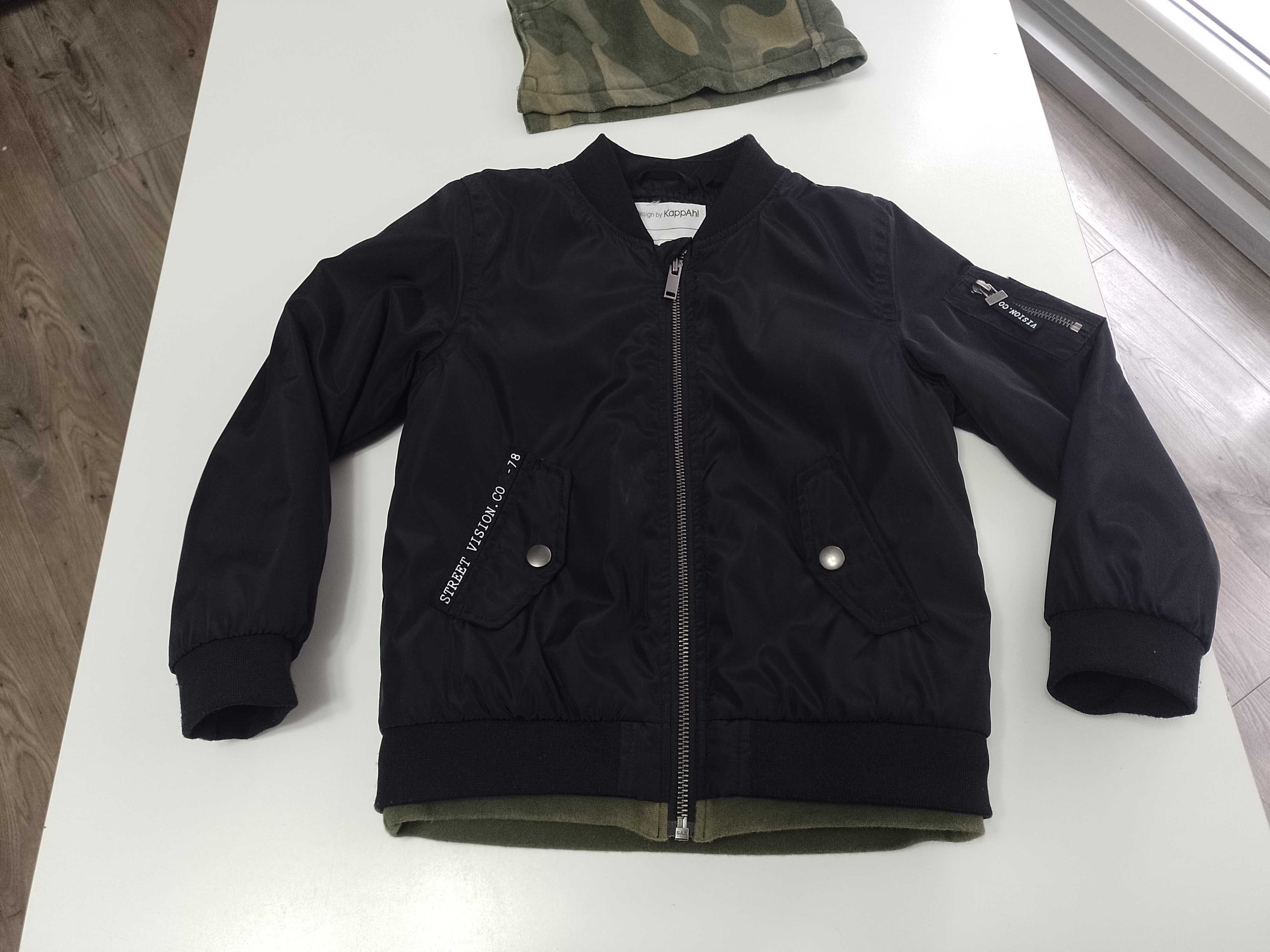 Kurtka# bomberka#KappAhl#116 cm.# moro