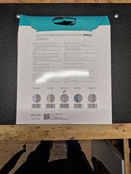 Wkad do fotelika samochodowego