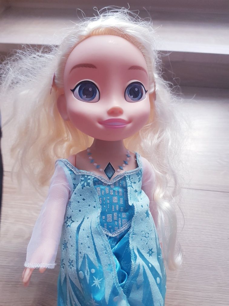 Śpiewająca lalka Elsa kraina lodu Frozen wersja angielska, polska