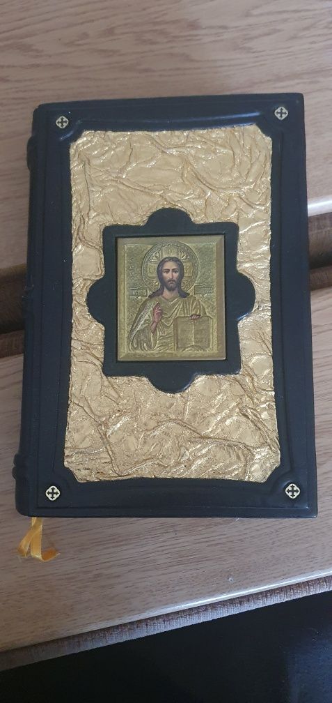 Библия златая артель, с иконой