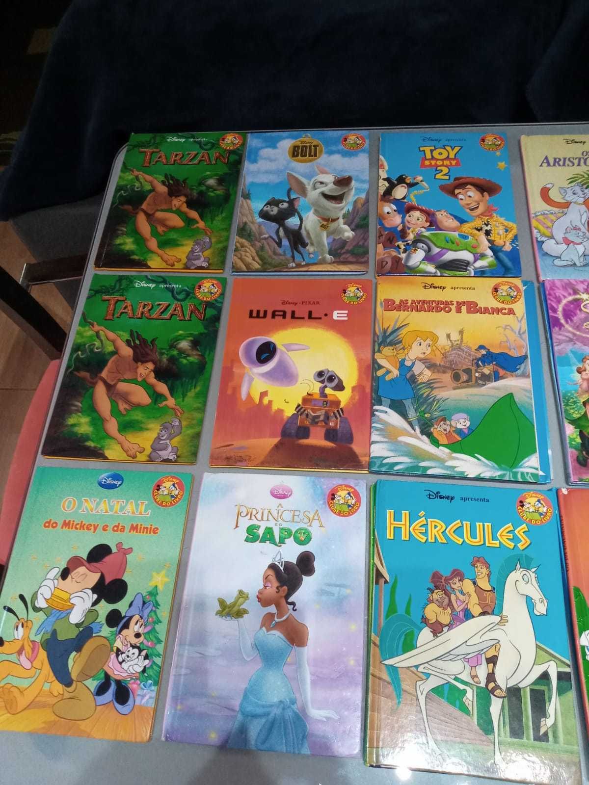 Coleção DISNEY 21 livros capa grossa