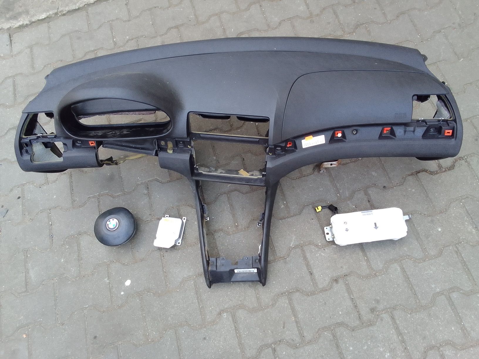 Konsola deska airbag poduszki BMW E46 lift oryginał
