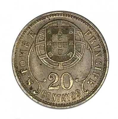 20 Centavos 1929 S, Tomé e Príncipe
