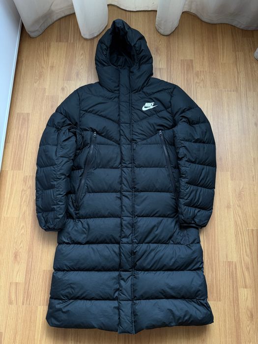 Чоловічий пуховик Nike розмір М дуже теплий